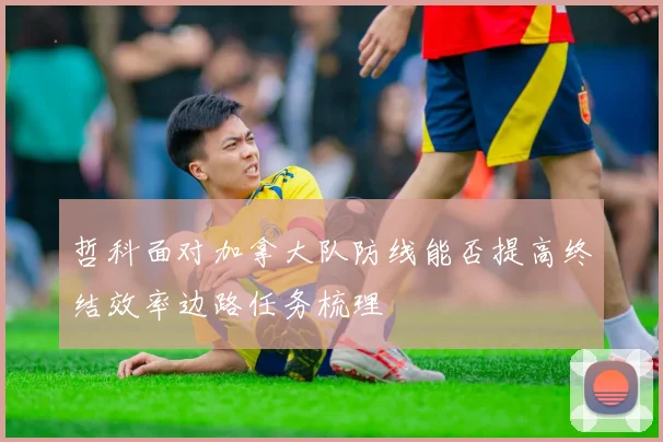 哲科面对加拿大队防线能否提高终结效率边路任务梳理
